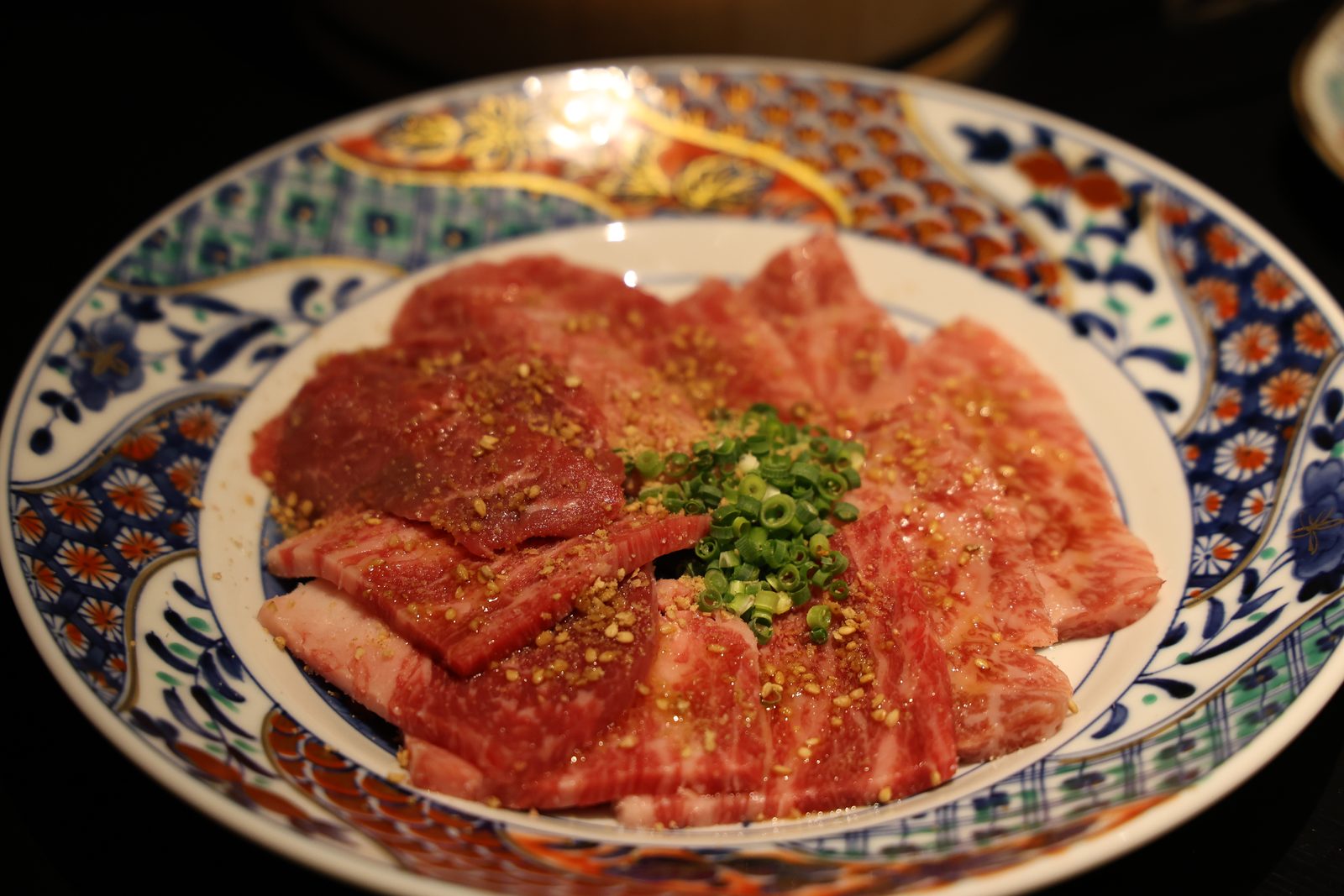 福岡薬院の焼肉店「牛歩」、黒毛和牛の盛り合わせ